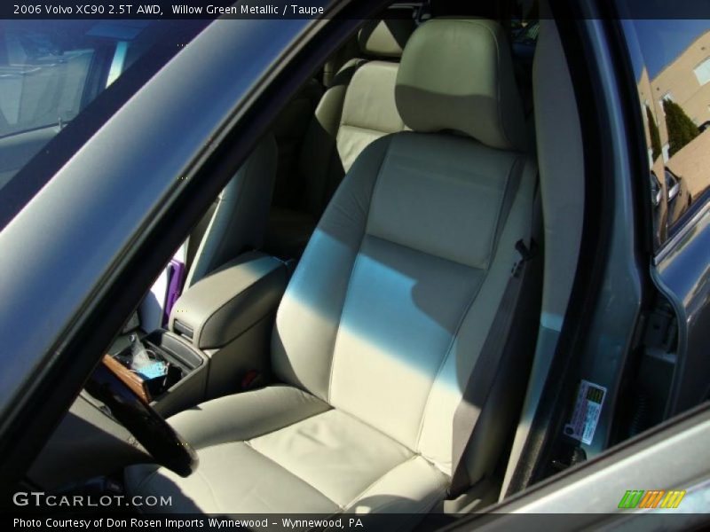 Willow Green Metallic / Taupe 2006 Volvo XC90 2.5T AWD
