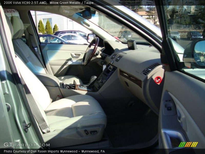Willow Green Metallic / Taupe 2006 Volvo XC90 2.5T AWD