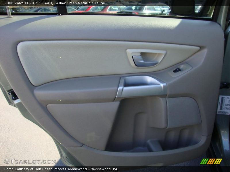 Willow Green Metallic / Taupe 2006 Volvo XC90 2.5T AWD