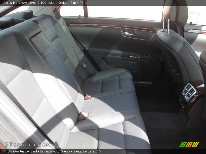 Black / Black 2010 Mercedes-Benz S 400 Hybrid Sedan