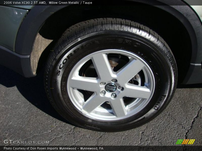 Willow Green Metallic / Taupe 2006 Volvo XC90 2.5T AWD