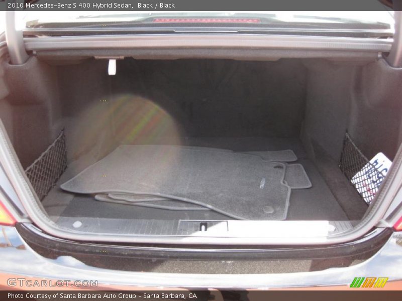 Black / Black 2010 Mercedes-Benz S 400 Hybrid Sedan