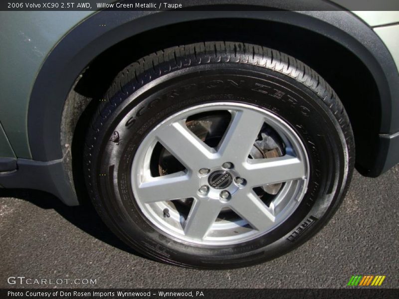 Willow Green Metallic / Taupe 2006 Volvo XC90 2.5T AWD