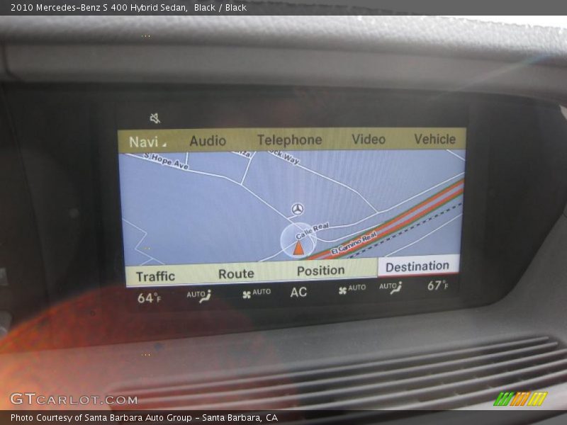 Black / Black 2010 Mercedes-Benz S 400 Hybrid Sedan