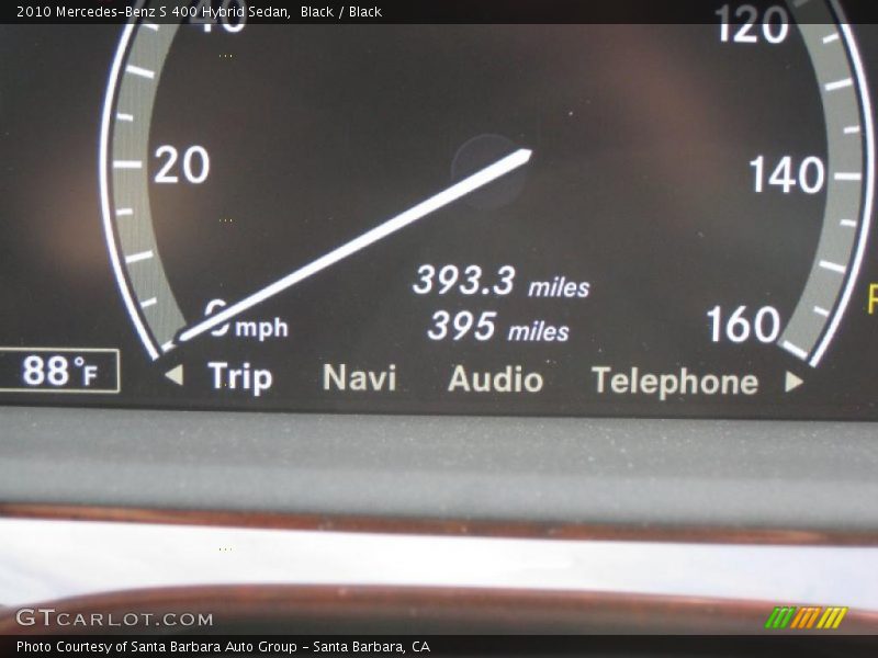Black / Black 2010 Mercedes-Benz S 400 Hybrid Sedan