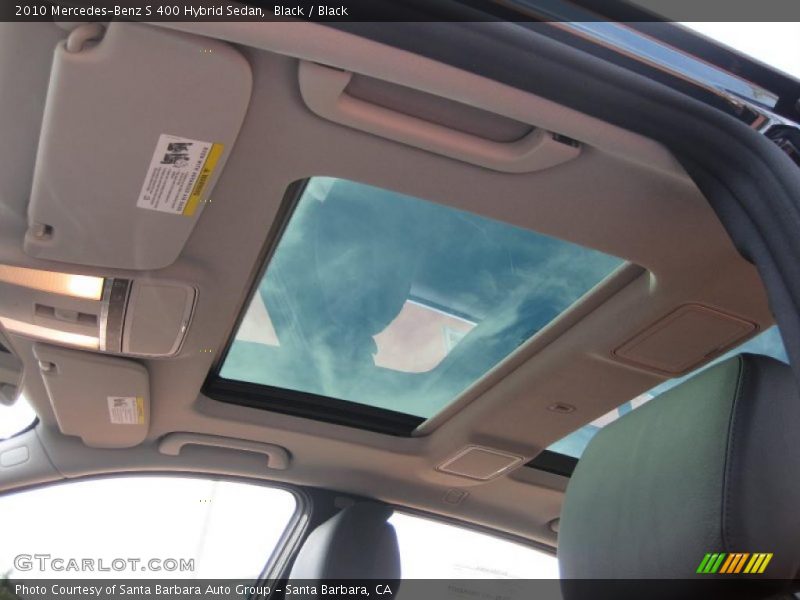 Black / Black 2010 Mercedes-Benz S 400 Hybrid Sedan