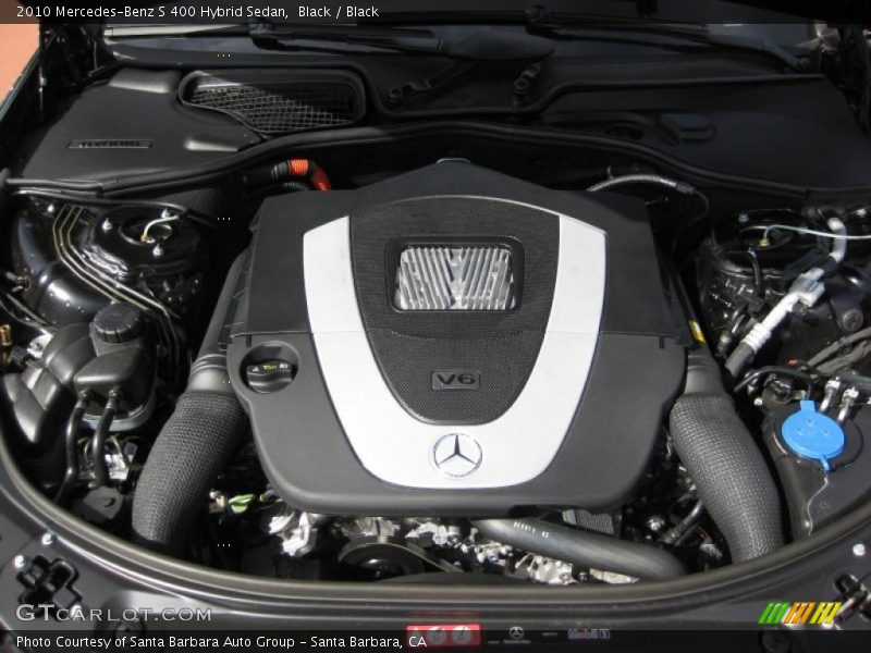 Black / Black 2010 Mercedes-Benz S 400 Hybrid Sedan