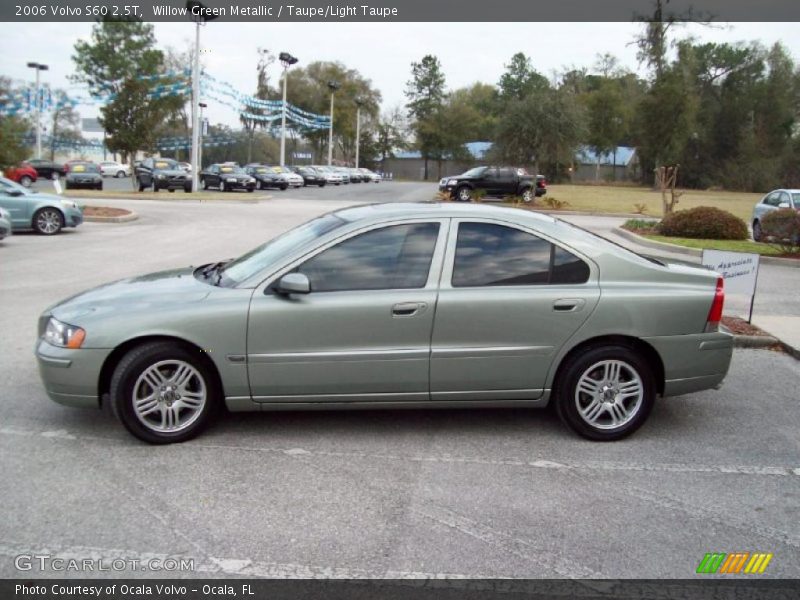 Willow Green Metallic / Taupe/Light Taupe 2006 Volvo S60 2.5T