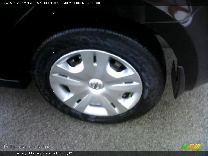 Espresso Black / Charcoal 2010 Nissan Versa 1.8 S Hatchback