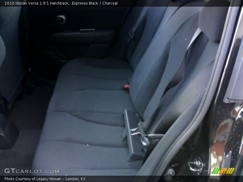 Espresso Black / Charcoal 2010 Nissan Versa 1.8 S Hatchback