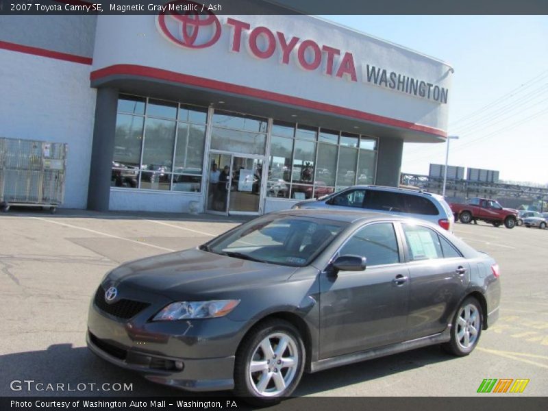 Magnetic Gray Metallic / Ash 2007 Toyota Camry SE