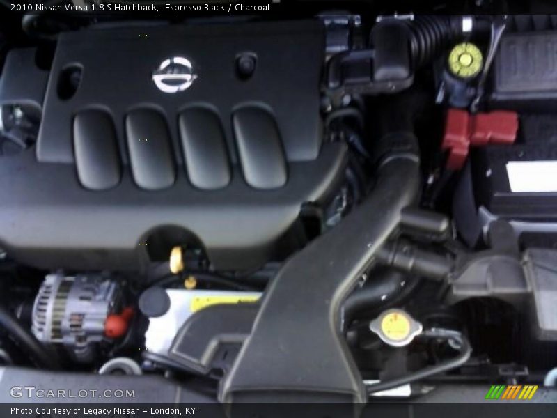 Espresso Black / Charcoal 2010 Nissan Versa 1.8 S Hatchback