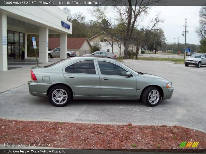 Willow Green Metallic / Taupe/Light Taupe 2006 Volvo S60 2.5T