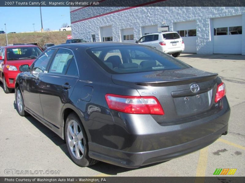 Magnetic Gray Metallic / Ash 2007 Toyota Camry SE