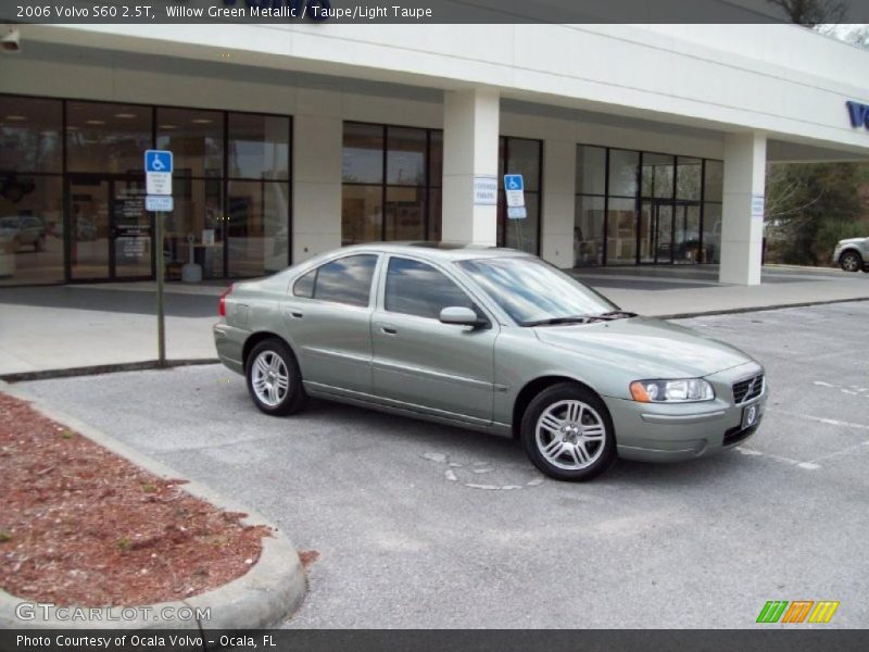 Willow Green Metallic / Taupe/Light Taupe 2006 Volvo S60 2.5T
