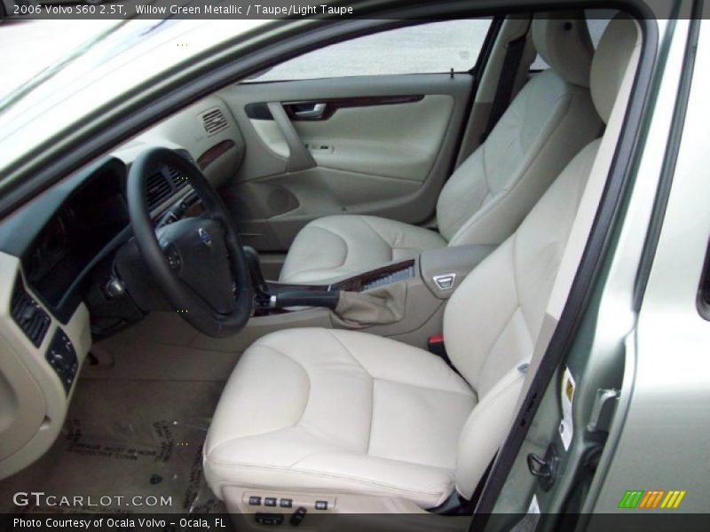 Willow Green Metallic / Taupe/Light Taupe 2006 Volvo S60 2.5T
