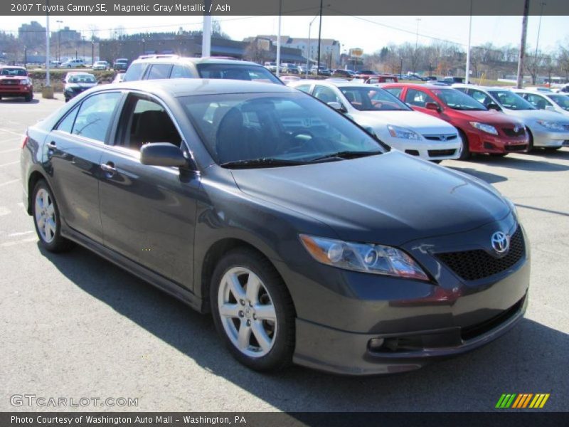 Magnetic Gray Metallic / Ash 2007 Toyota Camry SE