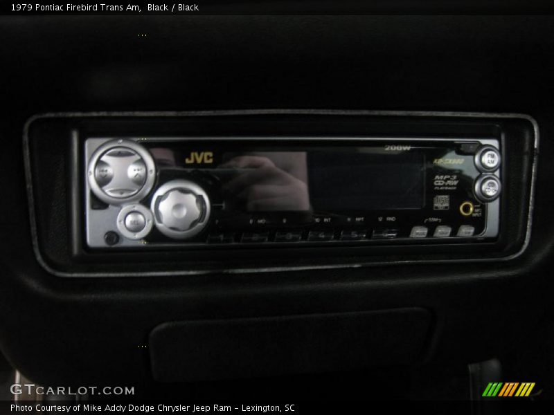 Black / Black 1979 Pontiac Firebird Trans Am