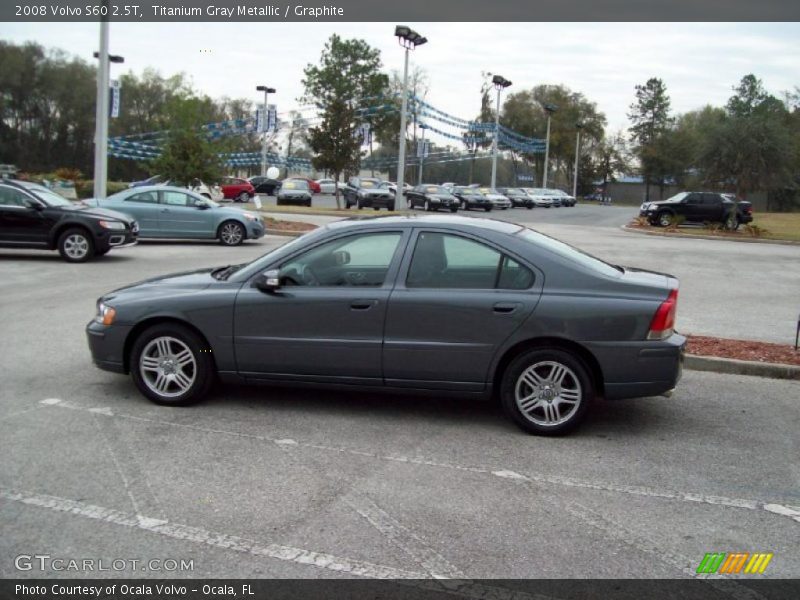 Titanium Gray Metallic / Graphite 2008 Volvo S60 2.5T