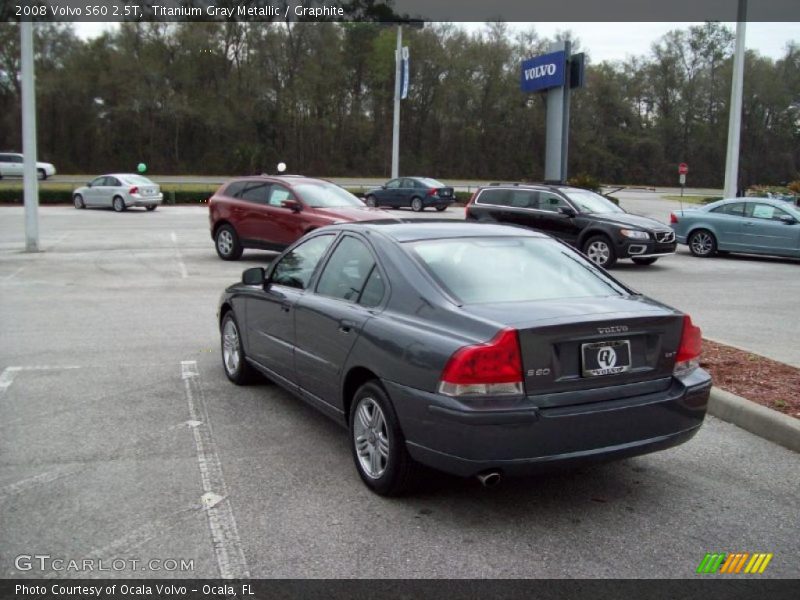 Titanium Gray Metallic / Graphite 2008 Volvo S60 2.5T