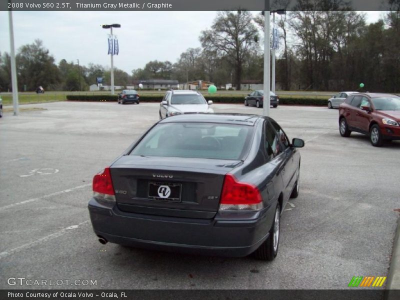 Titanium Gray Metallic / Graphite 2008 Volvo S60 2.5T