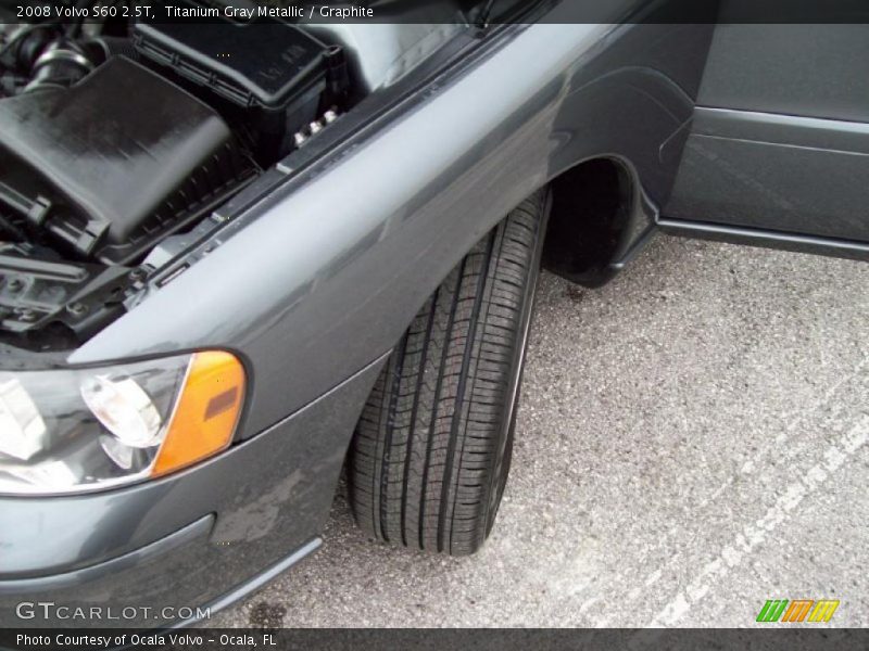 Titanium Gray Metallic / Graphite 2008 Volvo S60 2.5T