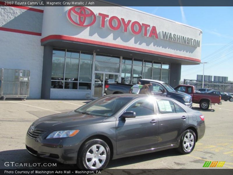 Magnetic Gray Metallic / Ash 2007 Toyota Camry LE