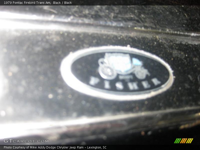 Black / Black 1979 Pontiac Firebird Trans Am