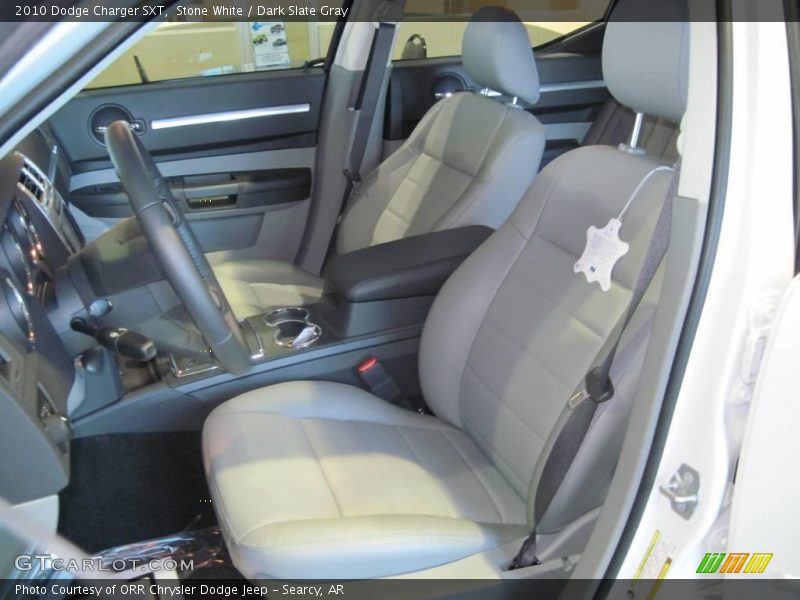 Stone White / Dark Slate Gray 2010 Dodge Charger SXT