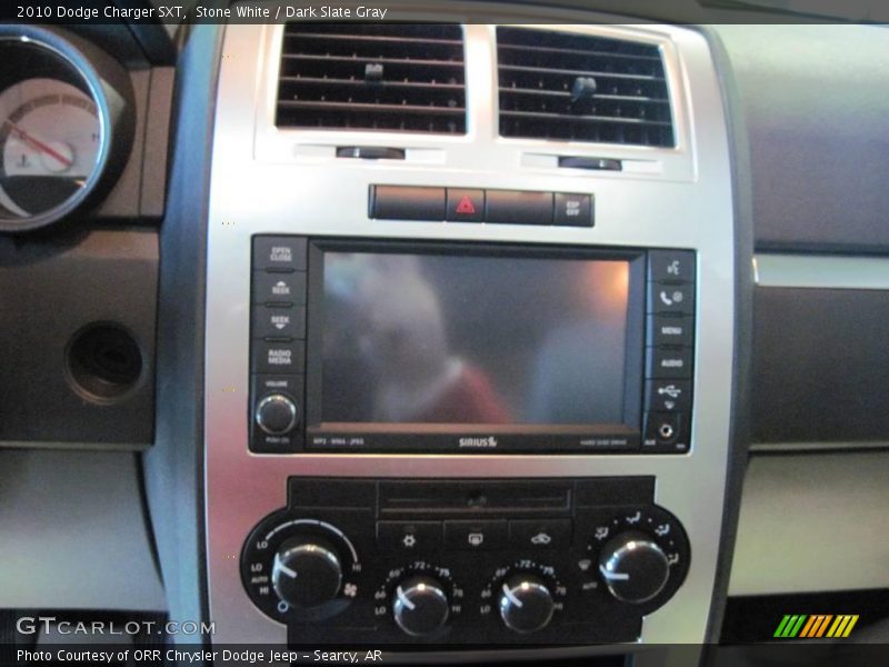 Stone White / Dark Slate Gray 2010 Dodge Charger SXT