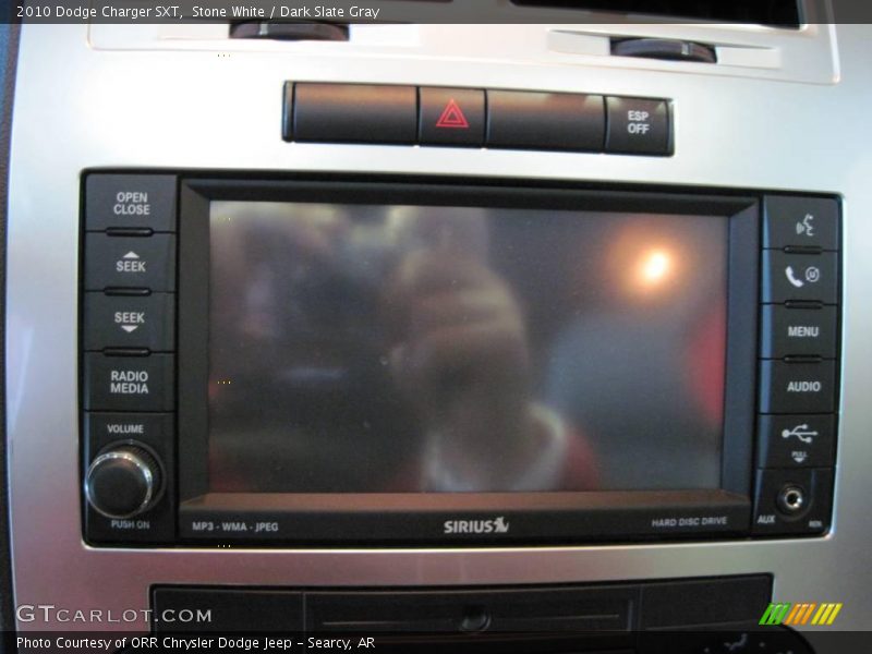 Stone White / Dark Slate Gray 2010 Dodge Charger SXT