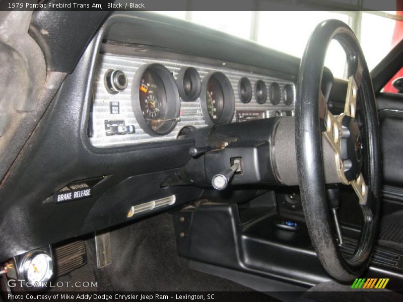 Black / Black 1979 Pontiac Firebird Trans Am