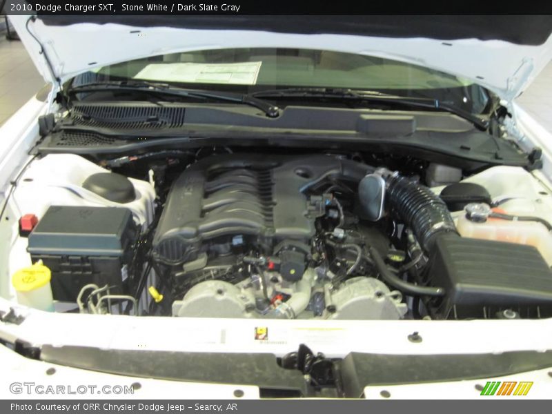 Stone White / Dark Slate Gray 2010 Dodge Charger SXT