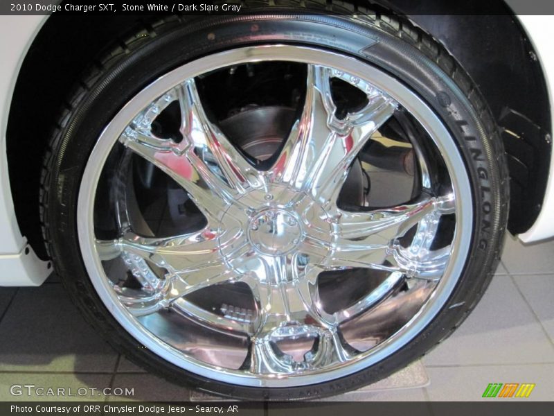 Stone White / Dark Slate Gray 2010 Dodge Charger SXT