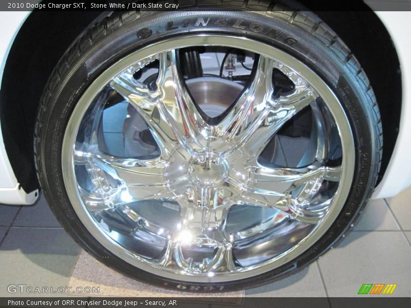 Stone White / Dark Slate Gray 2010 Dodge Charger SXT