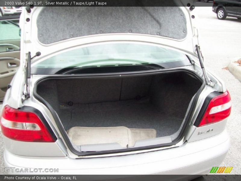 Silver Metallic / Taupe/Light Taupe 2003 Volvo S40 1.9T