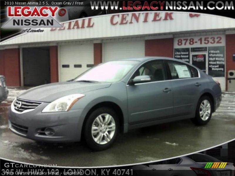 Ocean Gray / Frost 2010 Nissan Altima 2.5 S