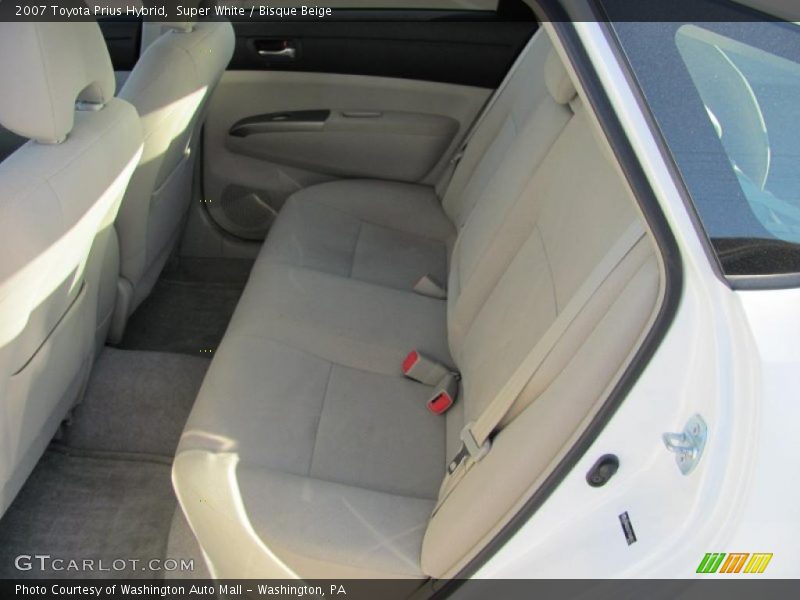 Super White / Bisque Beige 2007 Toyota Prius Hybrid