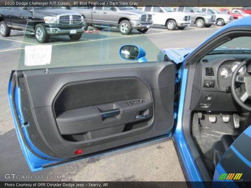 B5 Blue Pearlcoat / Dark Slate Gray 2010 Dodge Challenger R/T Classic