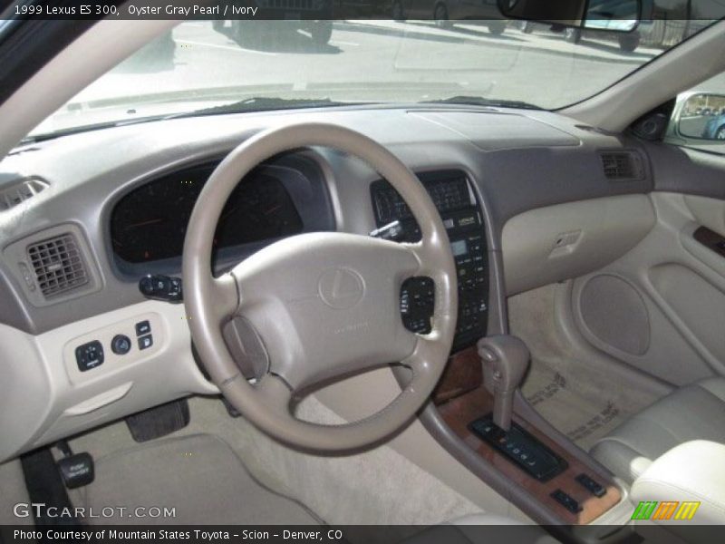 Oyster Gray Pearl / Ivory 1999 Lexus ES 300