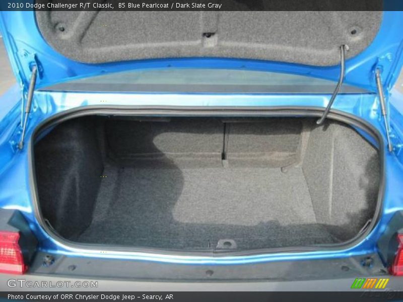 B5 Blue Pearlcoat / Dark Slate Gray 2010 Dodge Challenger R/T Classic