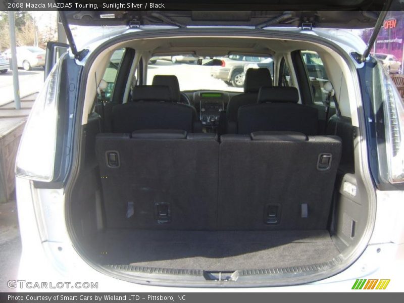 Sunlight Silver / Black 2008 Mazda MAZDA5 Touring