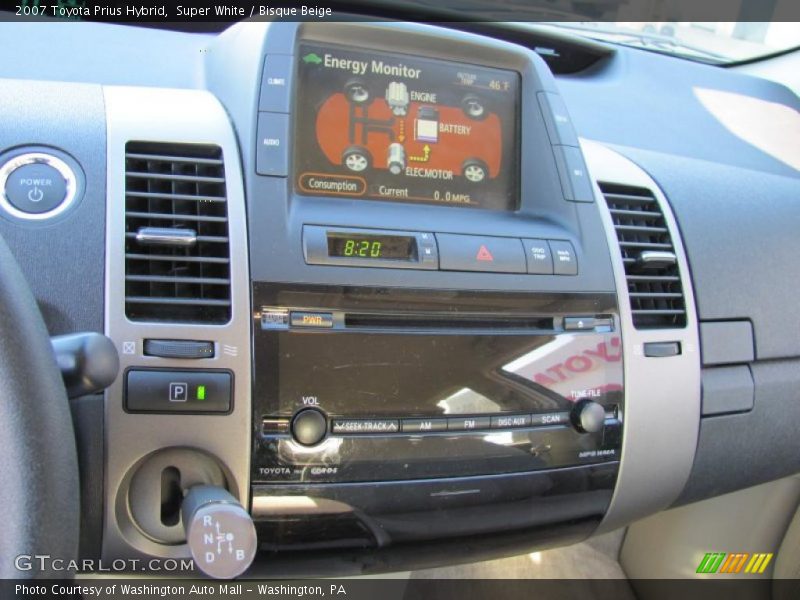 Super White / Bisque Beige 2007 Toyota Prius Hybrid