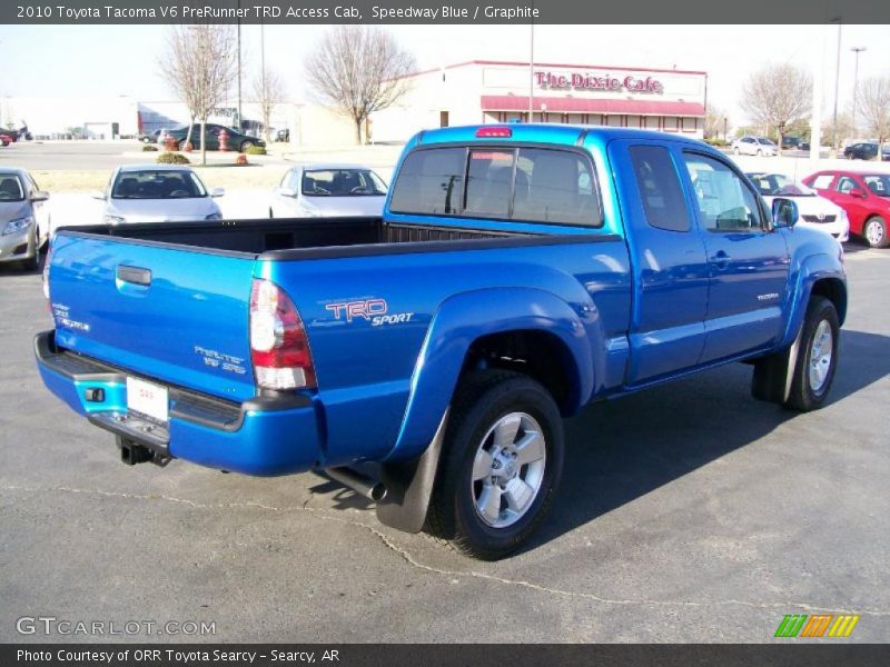 Speedway Blue / Graphite 2010 Toyota Tacoma V6 PreRunner TRD Access Cab