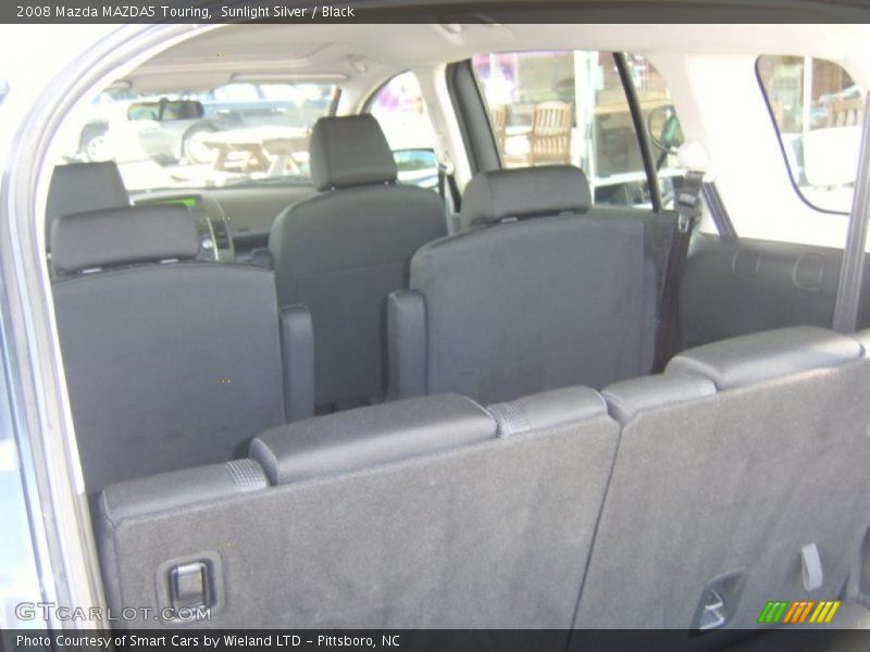 Sunlight Silver / Black 2008 Mazda MAZDA5 Touring