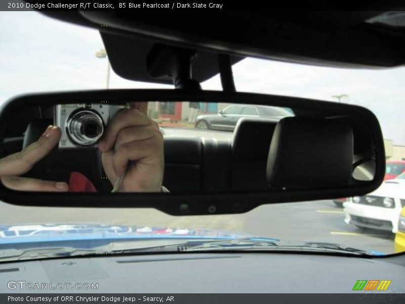 B5 Blue Pearlcoat / Dark Slate Gray 2010 Dodge Challenger R/T Classic
