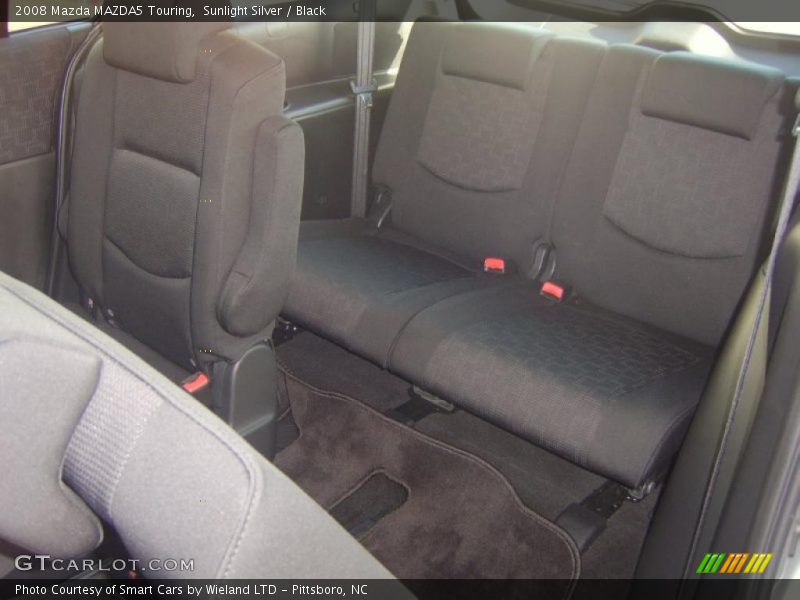 Sunlight Silver / Black 2008 Mazda MAZDA5 Touring