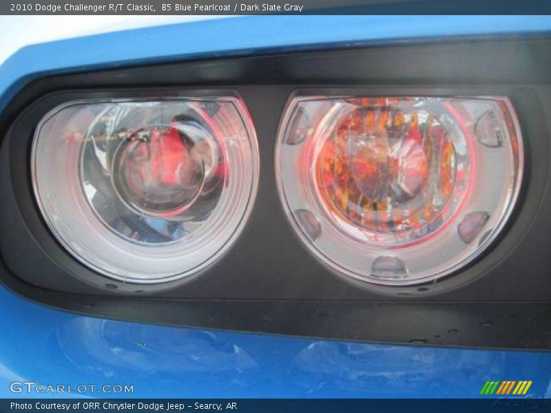 B5 Blue Pearlcoat / Dark Slate Gray 2010 Dodge Challenger R/T Classic