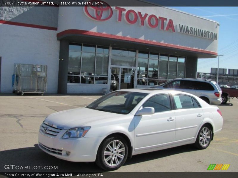 Blizzard White Pearl / Ivory 2007 Toyota Avalon Limited