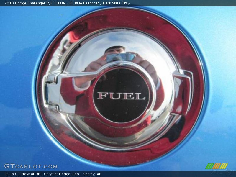 B5 Blue Pearlcoat / Dark Slate Gray 2010 Dodge Challenger R/T Classic